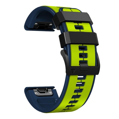 22mm Miękki silikonowy pasek do zegarka Pasek Opaska na rękę do Garmin Fenix 7/6/6Pro / MARQ - Zdjęcie 15 z 19