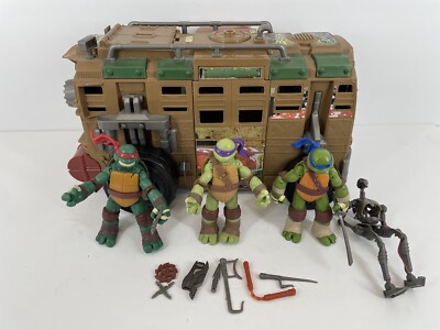 Teenage Mutant Ninja Turtle Shellraiser Assault Van Vehicle TMNT 