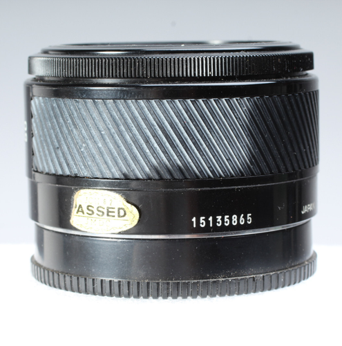 MINOLTA MAXXUM 50mm f/1.7 AF LENS W REAR CAP & FILTER AF WORKS CLEAN GLASS #3 - Picture 2 of 4