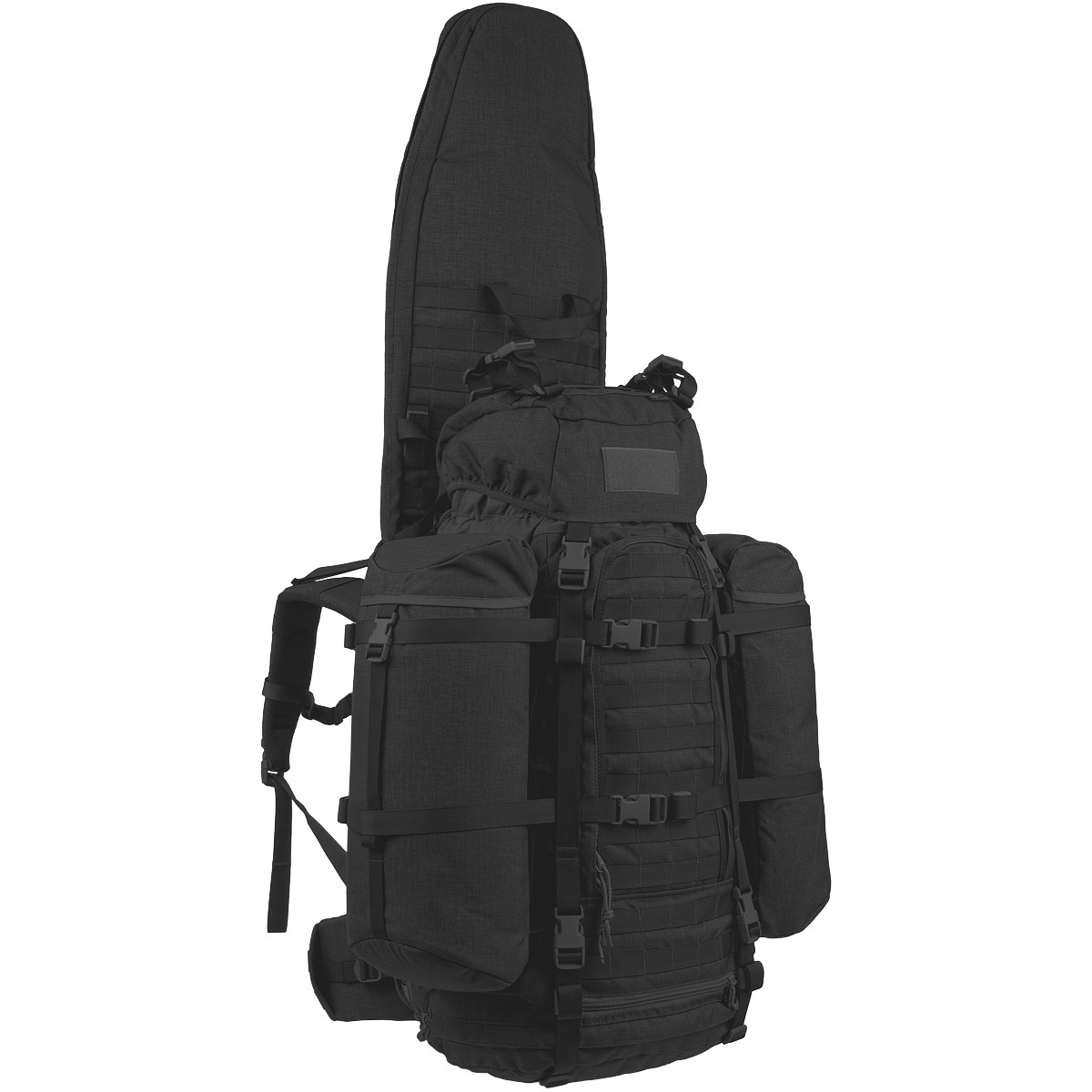 Wisport Shotpack 65L Sniper Rucksack Shooting Bag Police Patrol Backpack Black