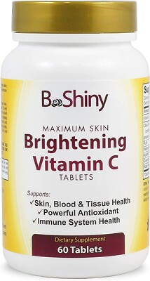 Vitamin C 1000mg Antioxidans Hautaufhellung mit Hagebutten Bioflavonoiden