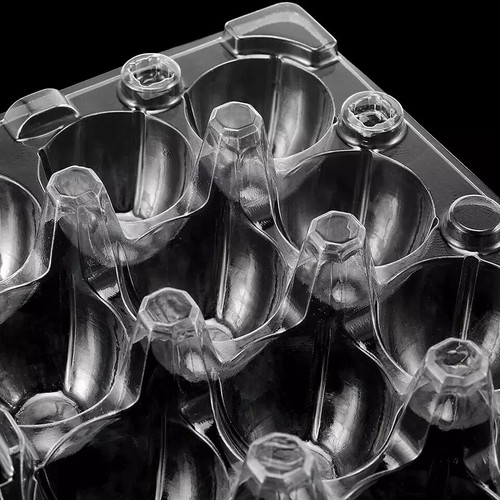 120 Pack 12 Grid Quail Egg Cartons, Reusable Quail Egg Cartons Cheap Bulk, Stack - Picture 3 of 6