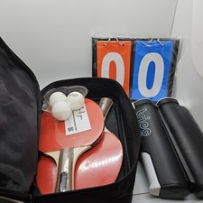 Retractable Table Tennis -&nbsp; Ping Pong Net Kit & Paddles - Tricc Sports
