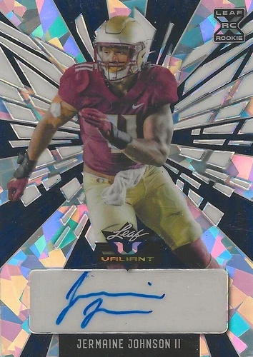 2022 Leaf Valiant Jermaine Johnson II #BA-JJ1