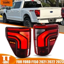LED Tail Lights Brake Rear Lamp For Ford F150 F-150 2021 2022 2023 Left & Right