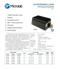 10 db Low Pim Attenuator 4.3-10-MF 617-2700 MHz.