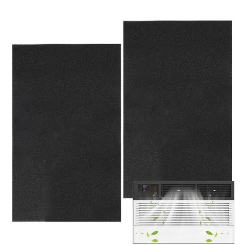 2PCS Replacement Air Conditioner Foam Filter 24 x15 x 1/4'' Reusable Cut to Size - Picture 9 of 12