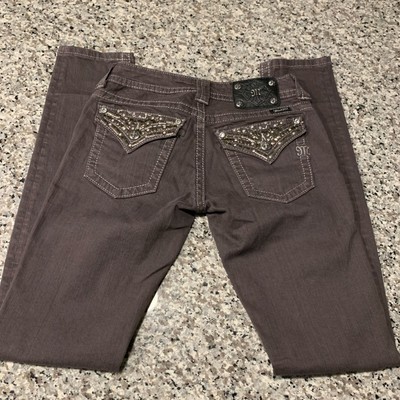 27 Skinny Embellished Flap Pockets 