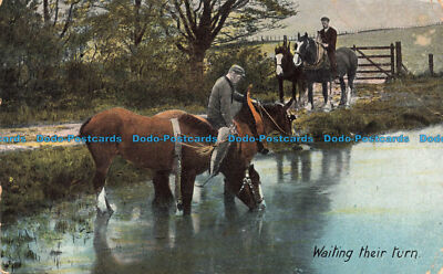 R677381 Waiting their Turn. Wildt und Kray. 1910