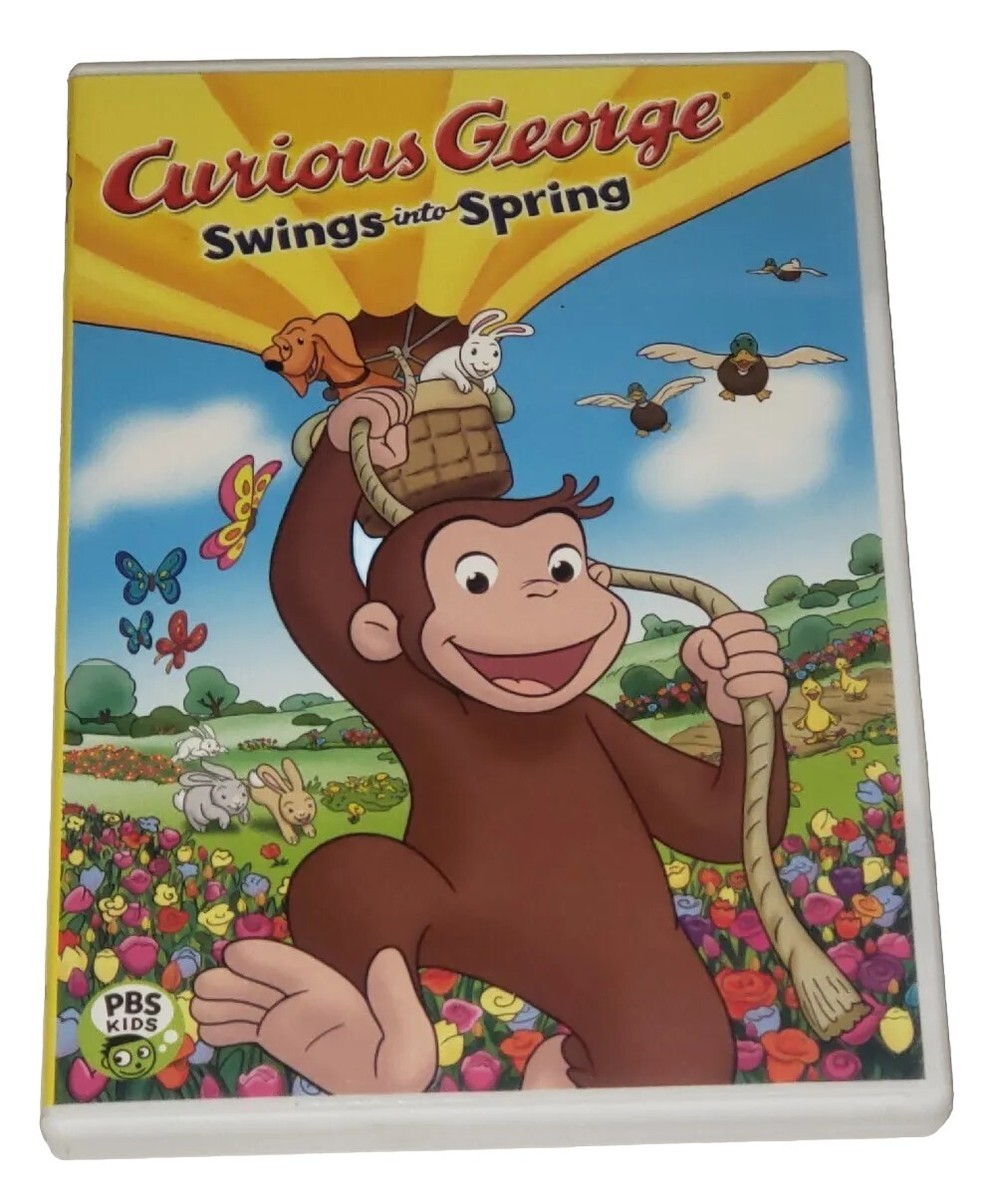 Curious George Swings into Spring [DVD] 25192182600| eBay