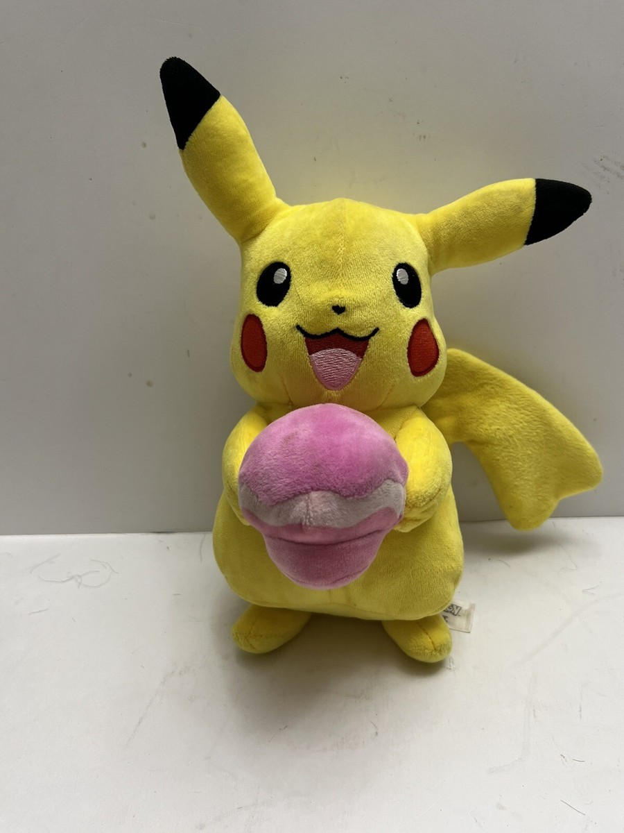 Rare Pokemon Pikachu Cupcake 8” Plush WCT S1 Wicked Cool Toys