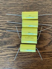 5 New 11 uF 250V Supertech MPT Film Audio Signal Crossover Capacitors Qty