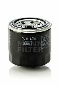 Oil Filter  MANN-FILTER  W811/80