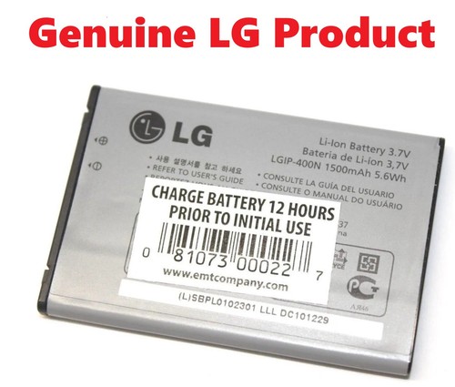 LG P500 Replacement Battery - LG LGIP-400N 3.7V 1500mAh - 第 1/2 張圖片