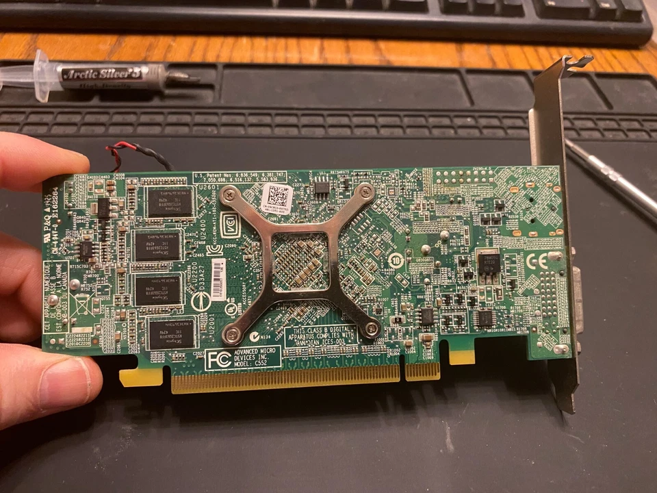 AMD Radeon R7 250 2GB Disp-Port DVI PCI-E (Cleaned - New Thermal Paste - Tested) - Image 2 of 4