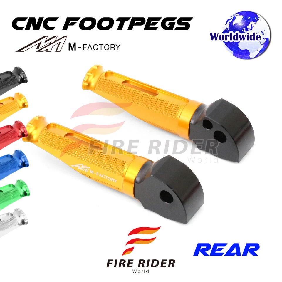 Reposapiés traseros Shinobi para Buell XB12R Firebolt 2004+ Foto 2 de 4