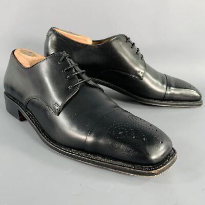 Salvatore Ferragamo size 8.5 Salvatore Ferragamo Size 8.5 Y2K Black Patent... | Depop main image 4