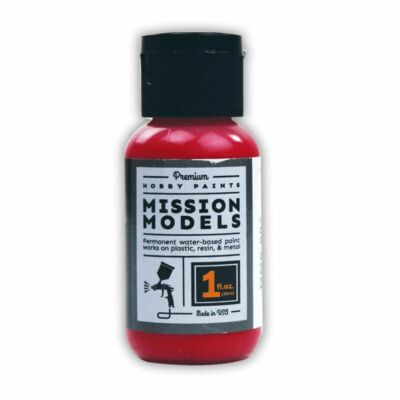 Mission Models MIOMMP-003 Acrylic Model Paint 1oz Bottle, Red (MIOMMP-003)