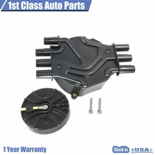 Ignition Distributor Cap & Rotor For Chevy Astro Van S-10 Blazer Jimmy