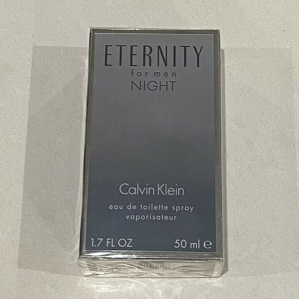 CALVIN KLEIN ETERNITY NIGHT FOR MEN 50ml EDT Spray. Rare Discontinued