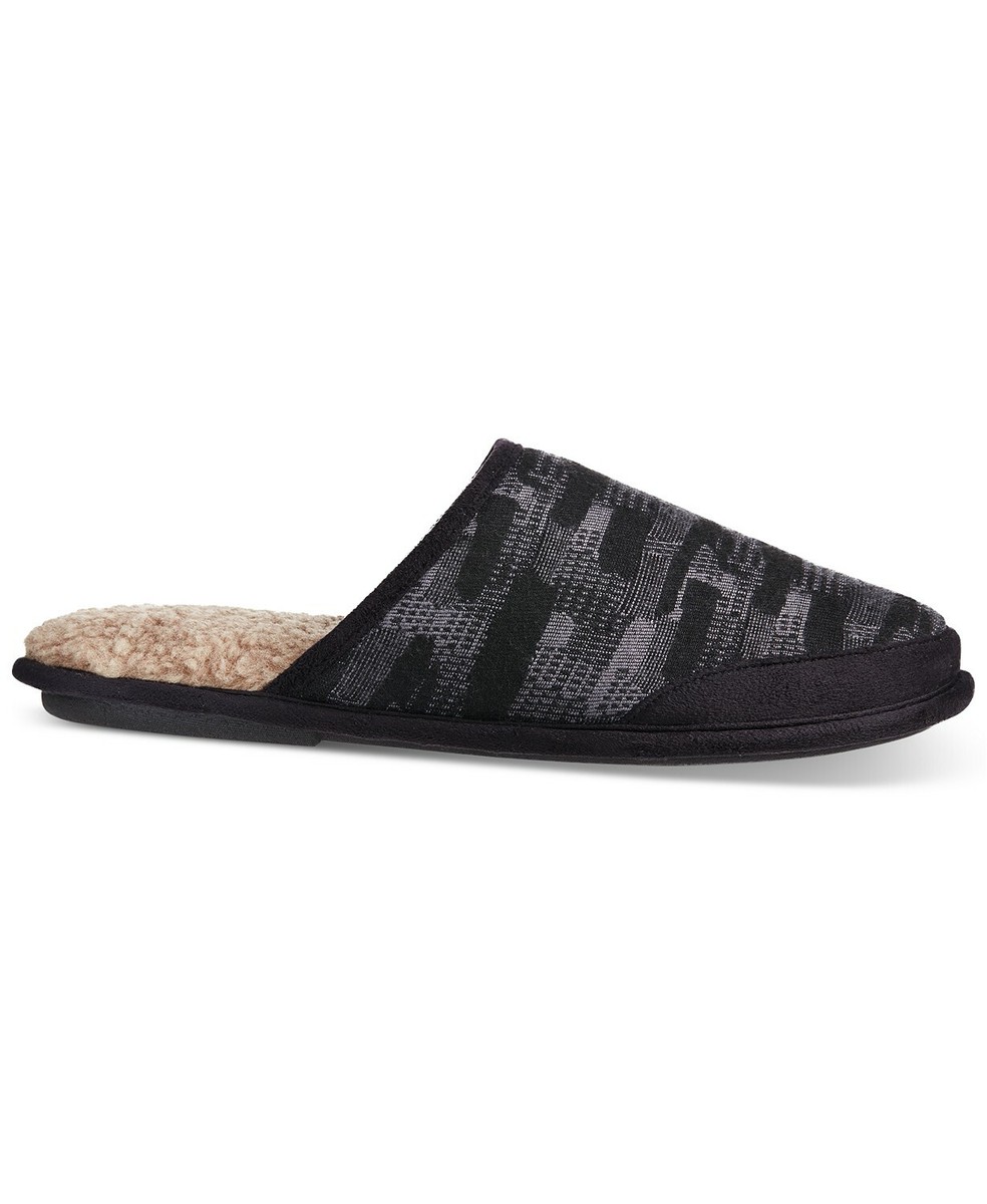 ISOTONER Slippers Mens Size 8 9 Black Slip On Plush Advanced Memory Foam isotoner | Shoes | New Isotoner Signature Advanced Memory  main image 3