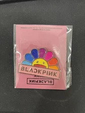 Enamel Pin Rainbow Flower BLACKPINK Takashi Murakami