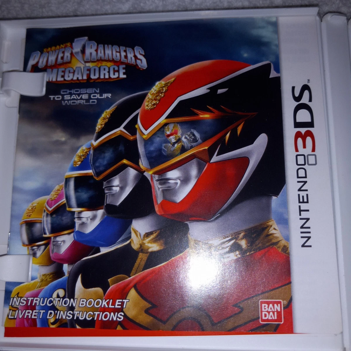 Power rangers megaforce nintendo cheap 3ds