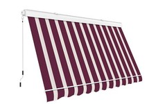 Tenda da sole a Caduta Cassonata in Alluminio Balcone Finestra Soffitto o Parete