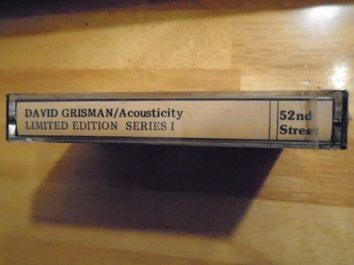 SEALED RARE PROMO David Grisman CASSETTE TAPE Acousticity ROB WASSERMAN RatDog ! - Picture 2 of 2