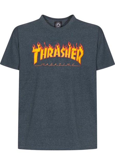 maglietta thrasher grigia