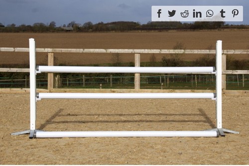 Upright Show Jump – 3 Pole, 1.65m x 3mPoles Available In Different Colours.