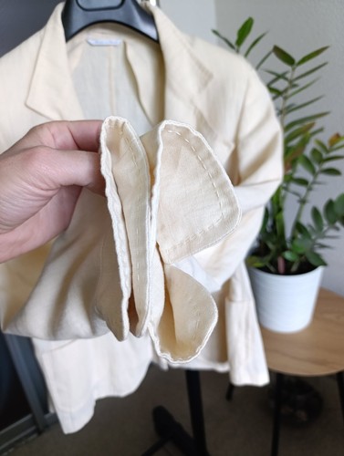 MAX MARA VINTAGE WOMENS LINEN JACKET - Picture 9 of 23
