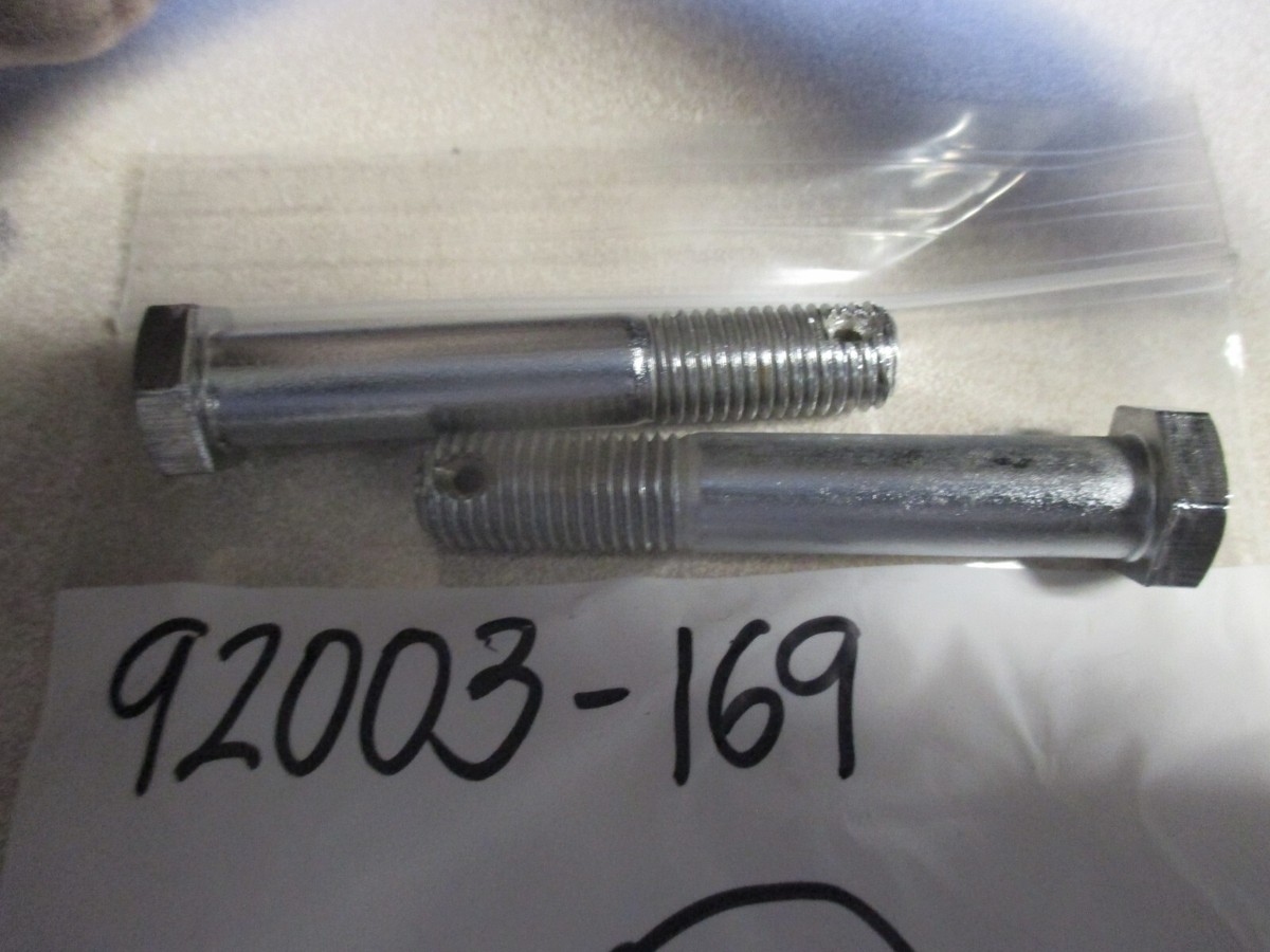 NOS Hexagon Head Bolt Fits: Kawasaki 10X57 1974-1977 KZ400 92003