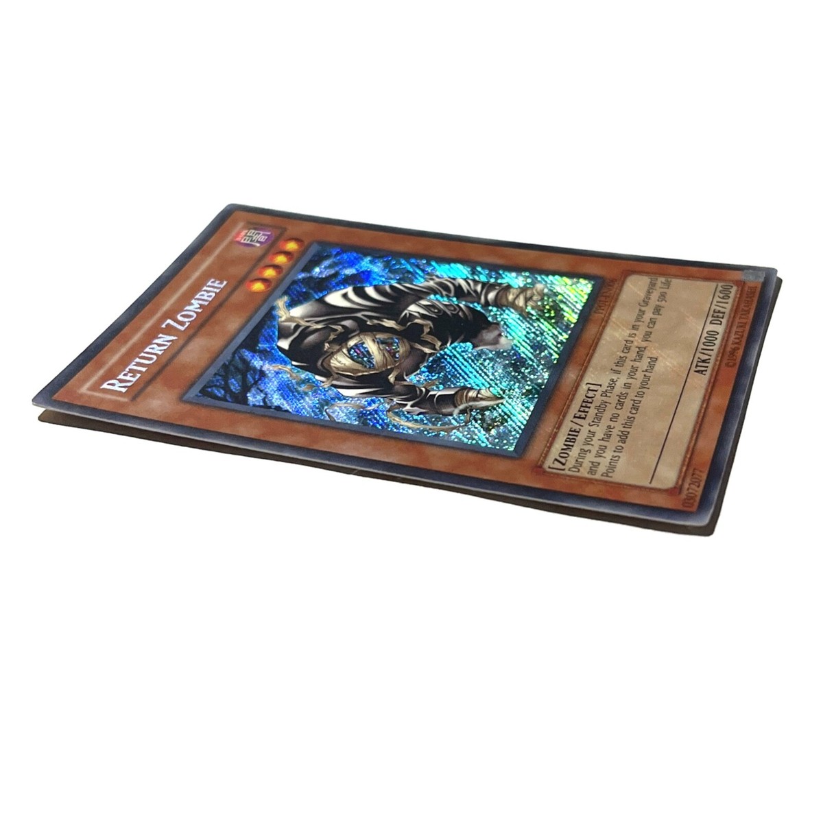 Return Zombie NM Secret Rare PP01-EN006 Yu-Gi-Oh! TCG See Photos