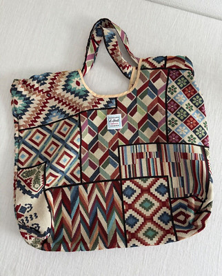 Woven Shoulder Bag Handmade in Mallorca