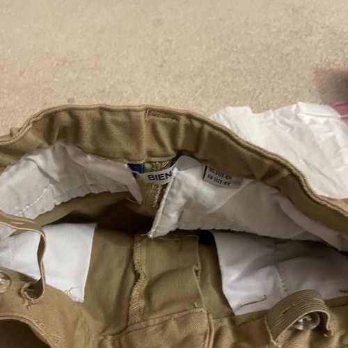 Girls' Lot of 4 Khaki Uniform Pants: Youth: Size: 6 Adjustable Waist (Pre-Owned) - Picture 6 of 9