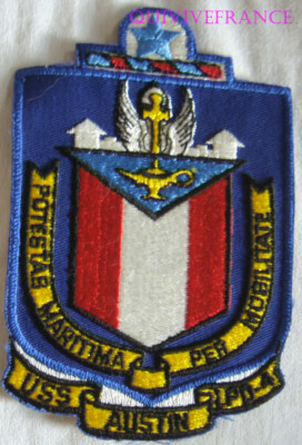PUS795 - US NAVY USS AUSTIN LPD-4 Amphibious Transport Dock PATCH