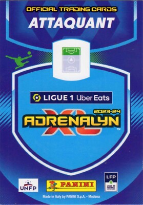 PANINI ADRENALYN LIGA 1 2023-2024 - BASISKARTEN (Nr. 11 bis 243) / AUFNÄHER ZUR AUSWAHL