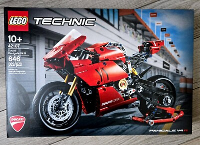 LEGO TECHNIC: Ducati Panigale V4 R (42107) Brand New Factory Sealed