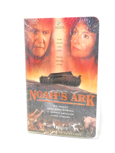 Noah's Ark Screener VHS Tape - Hallmark Family Drama TV Mini Series New SEALED