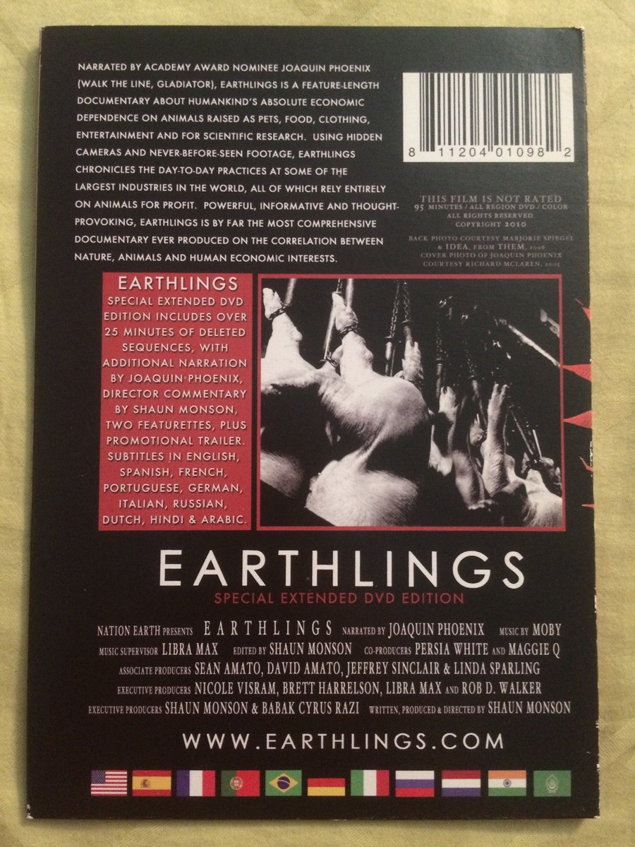 Earthlings (2005) (Special Extended DVD Edition) - Narrated by
