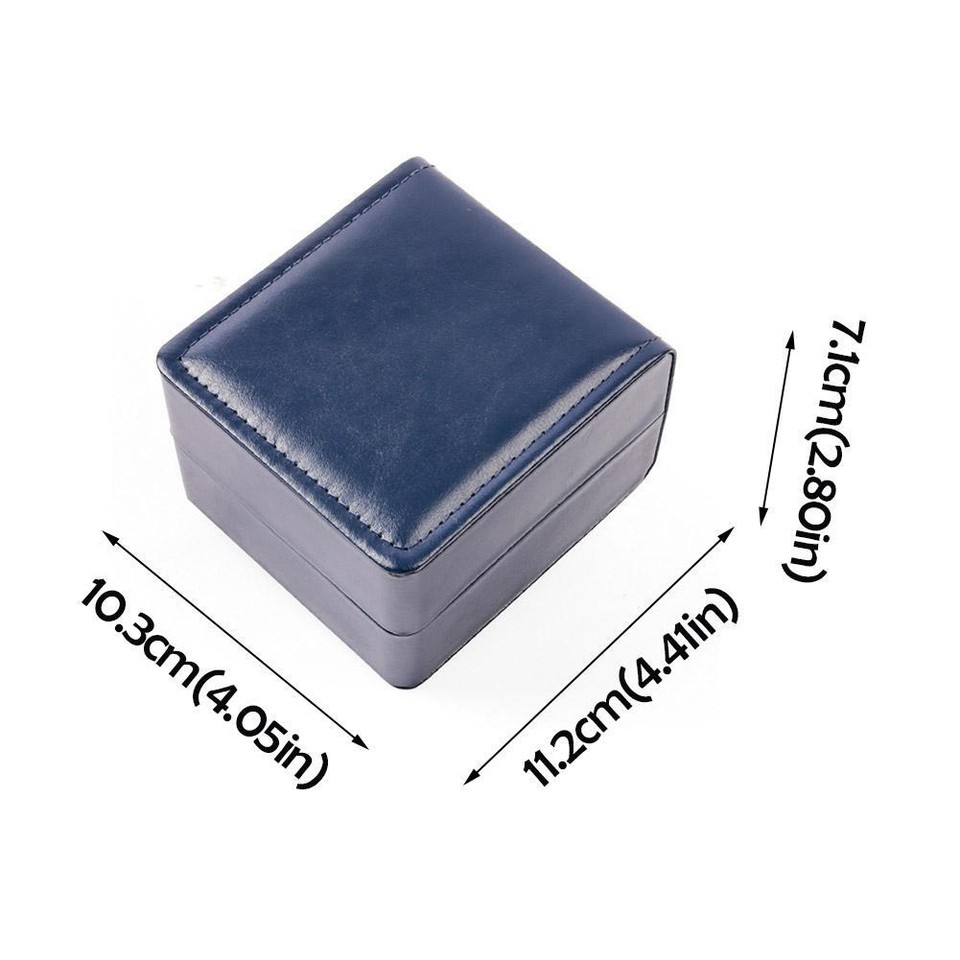 Single Watch Gift Box with Pillow PU Leather Wristwatch Display Case