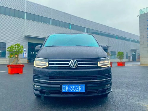 VW Transporter T6 T6.1 Carbon Fibre Front Lip Splitter Spoiler Body Kit 2015+ - Picture 6 of 11