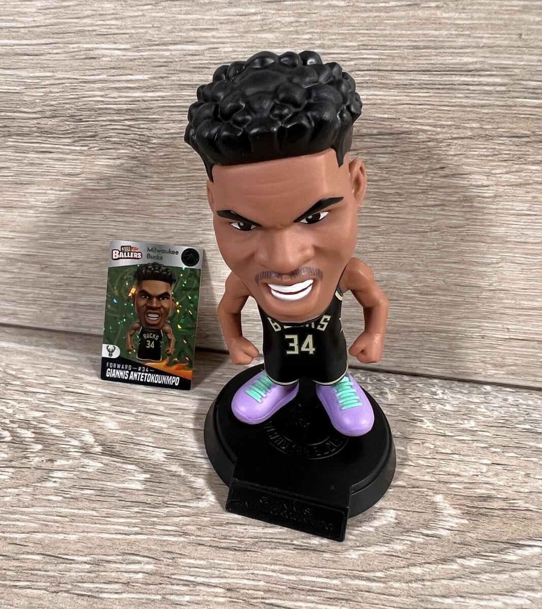 RARE 2023 Zuru NBA Ballers 5 Figure Giannis Antetokounmpo RARE 2023 Zuru NBA Ballers 5 Figure Giannis Antetokounmpo