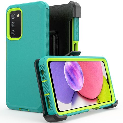 For Samsung Galaxy A03S A03 A04S Case Shockproof Heavy Duty Belt Clip Cover - Picture 22 of 22