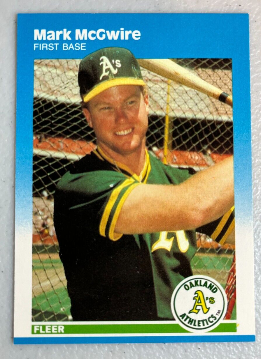 1987 Fleer Update Mark McGwire #U-76 NM