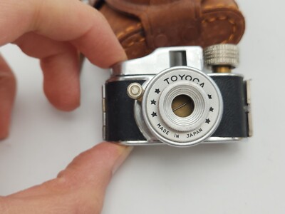 Toyoca 16 Subminiature 16mm Mini Miniature Camera w/ Case - Japan