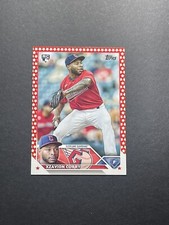 2023 Topps Series 2 Xzavion Curry RC Independence Day /76 Rookie Guardians