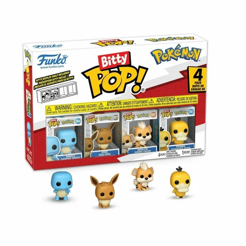 Funko POP! Bitty Pokemon, 4-Pack, Series 4