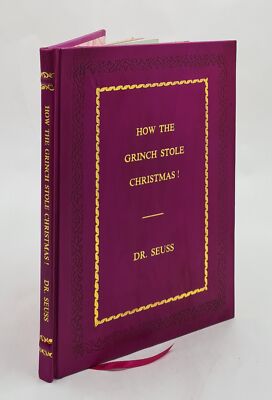 How The Grinch Stole Christmas!: Full Color Jacketed Edi [Premium Leather Bound]
